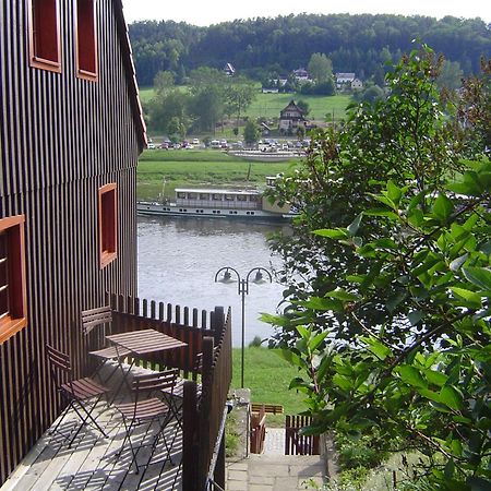 Ferienwohnungen Elbjuwel Rathen Exterior foto
